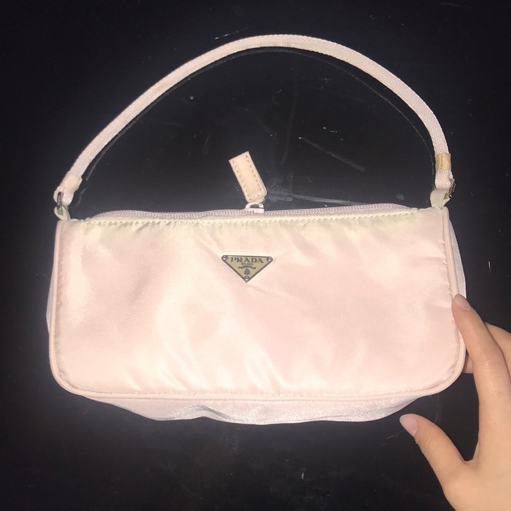Vintage Prada Tessuto Sport Nylon Baguette Bag